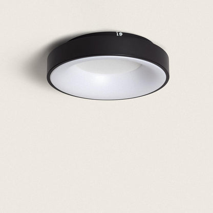Plafón LED 30W Circular Aluminio Ø380 mm CCT Seleccionable Jacob
