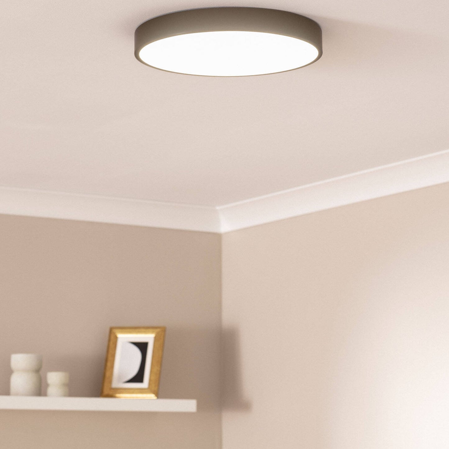 Plafón LED 30W Circular Metal Ø400 mm CCT Seleccionable Hidria