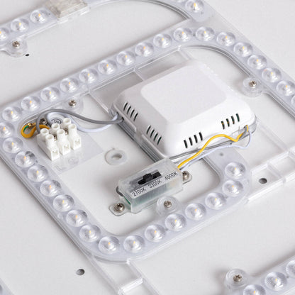 Plafón LED 30W Metal y Metacrilato CCT Seleccionable Camden L Ø600 mm