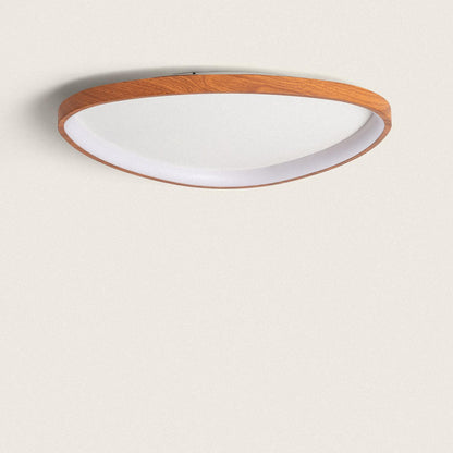 Plafón LED 30W Ovalado Aluminio Ø600 mm CCT Seleccionable Owen