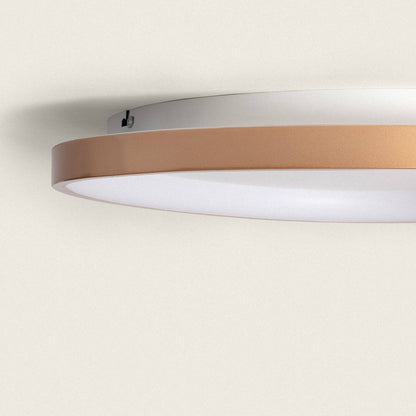 Plafón LED 30W Ovalado Aluminio Ø600 mm CCT Seleccionable Owen
