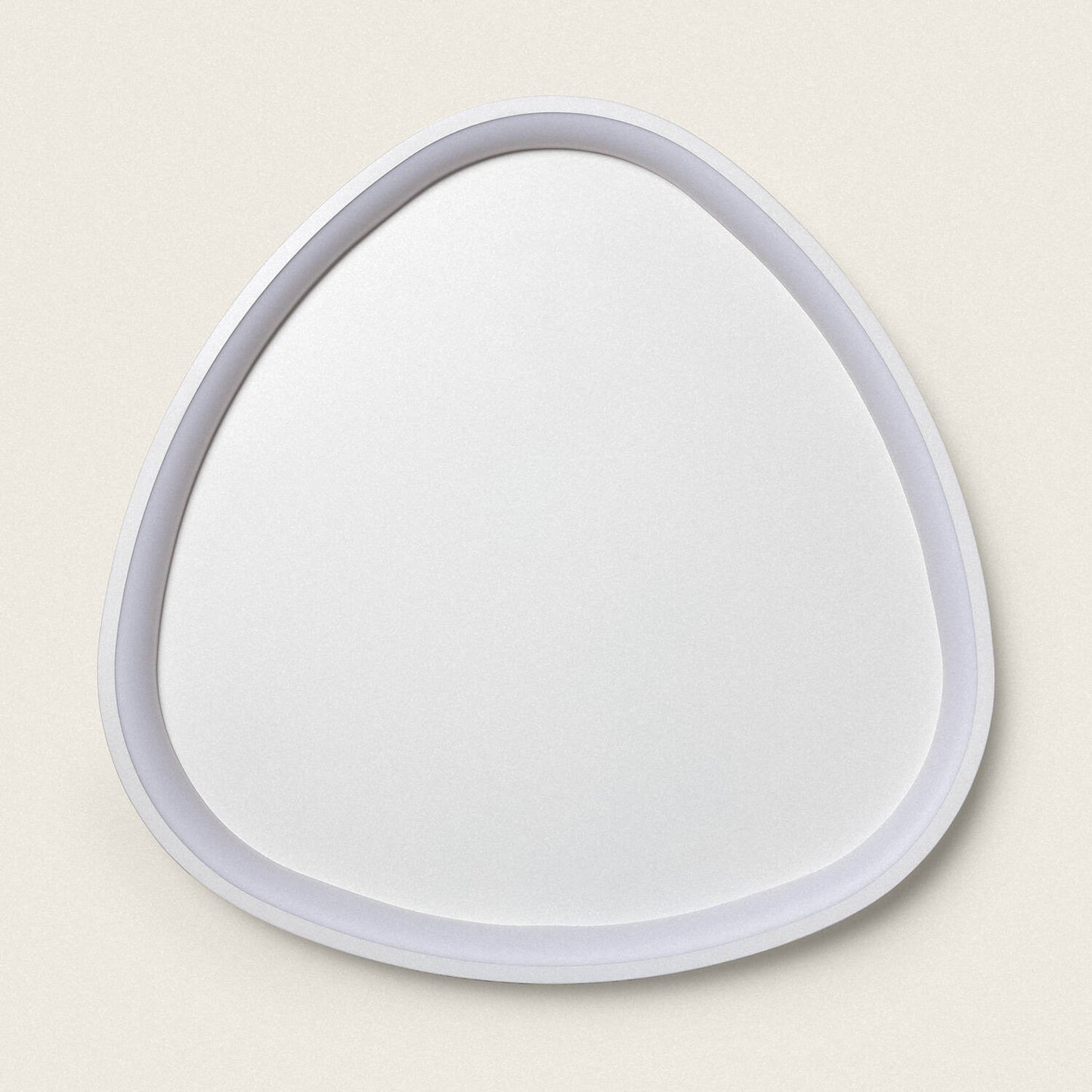 Plafón LED 30W Ovalado Aluminio Ø600 mm CCT Seleccionable Owen