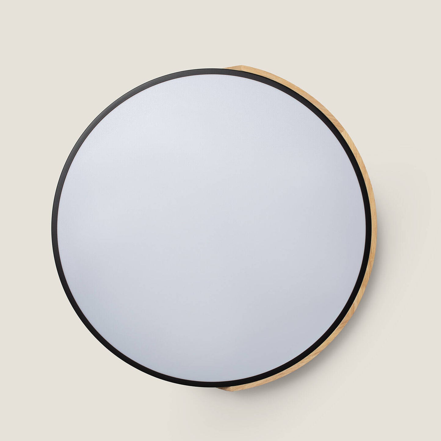 Plafón LED 36W Circular Madera y Aluminio Ø500 mm CCT Seleccionable Semi-Dari