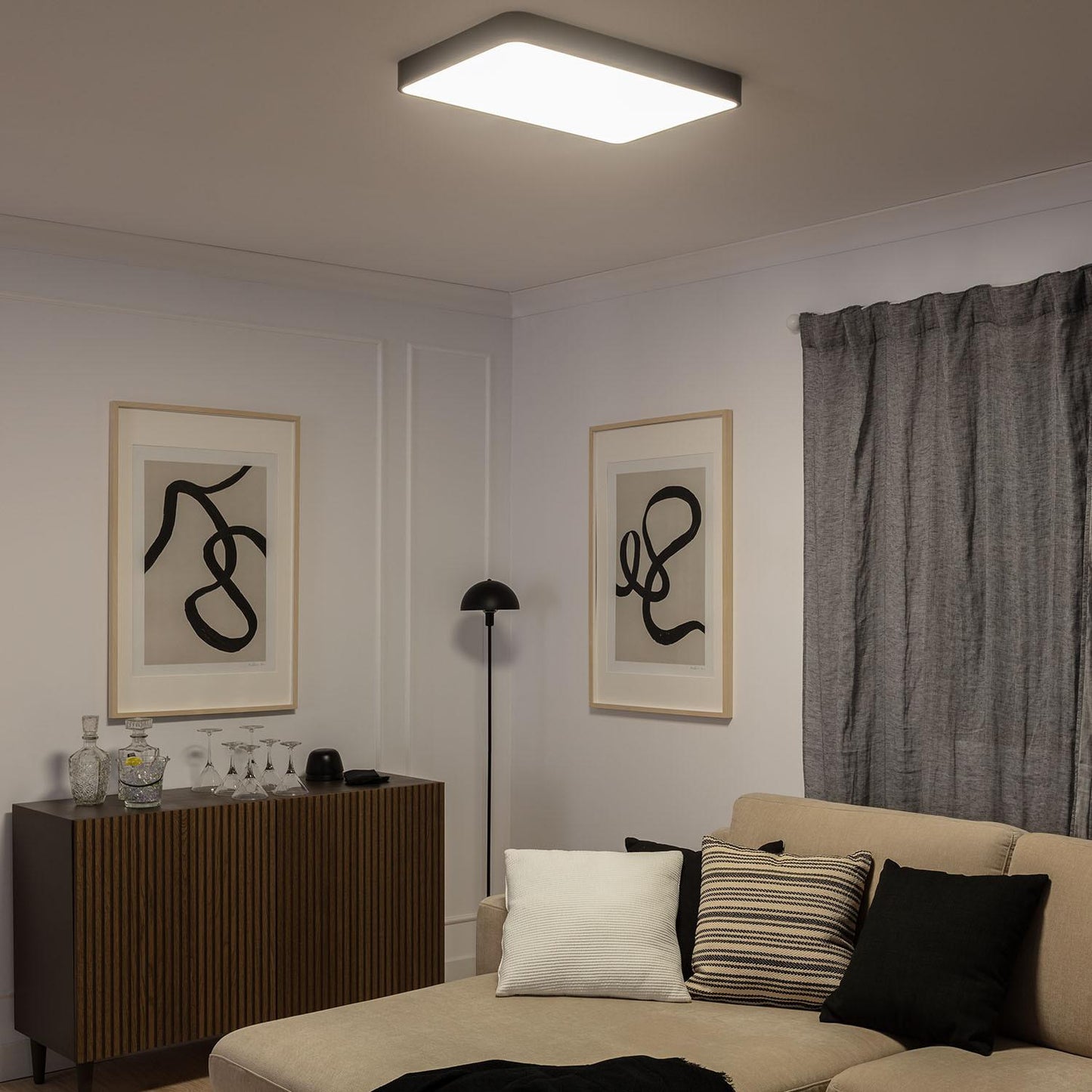 Plafón LED 40W Rectangular Metal 600x400 mm CCT Seleccionable Hidria