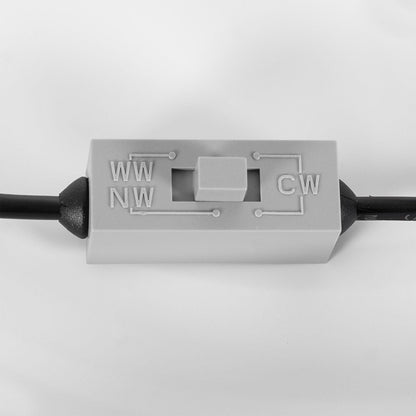 Plafón LED 6W Cuadrado Aluminio 105x105 mm Slim CCT Seleccionable Galán SwitchDimm