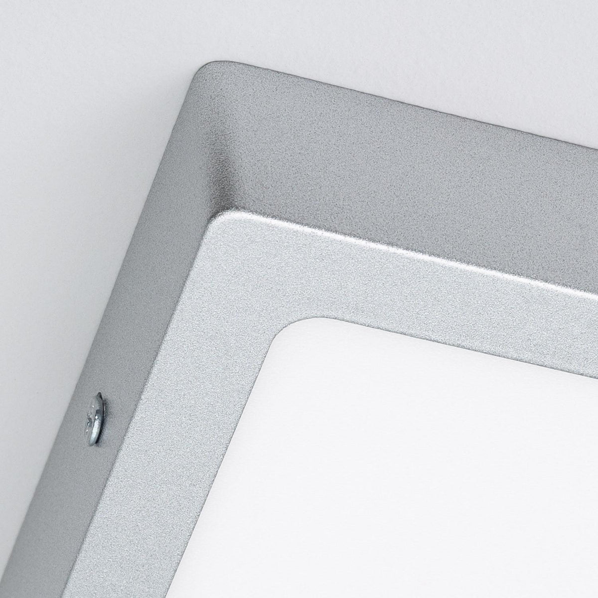 Plafón LED 6W Cuadrado Aluminio 105x105 mm Slim CCT Seleccionable Galán SwitchDimm