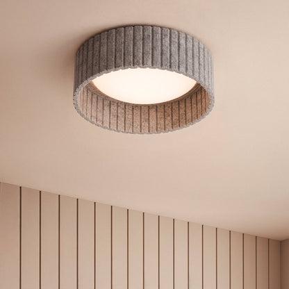 Plafón LED Acústico 9W Circular Fieltro Ø300 mm CCT Seleccionable Kaptyn