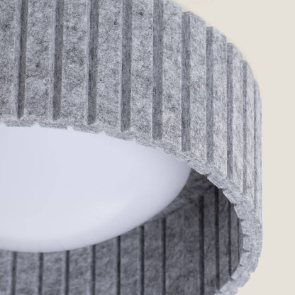 Plafón LED Acústico 9W Circular Fieltro Ø300 mm CCT Seleccionable Kaptyn