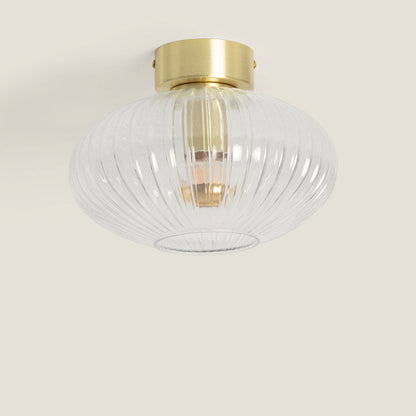 Plafón Metal y Cristal Prometeo