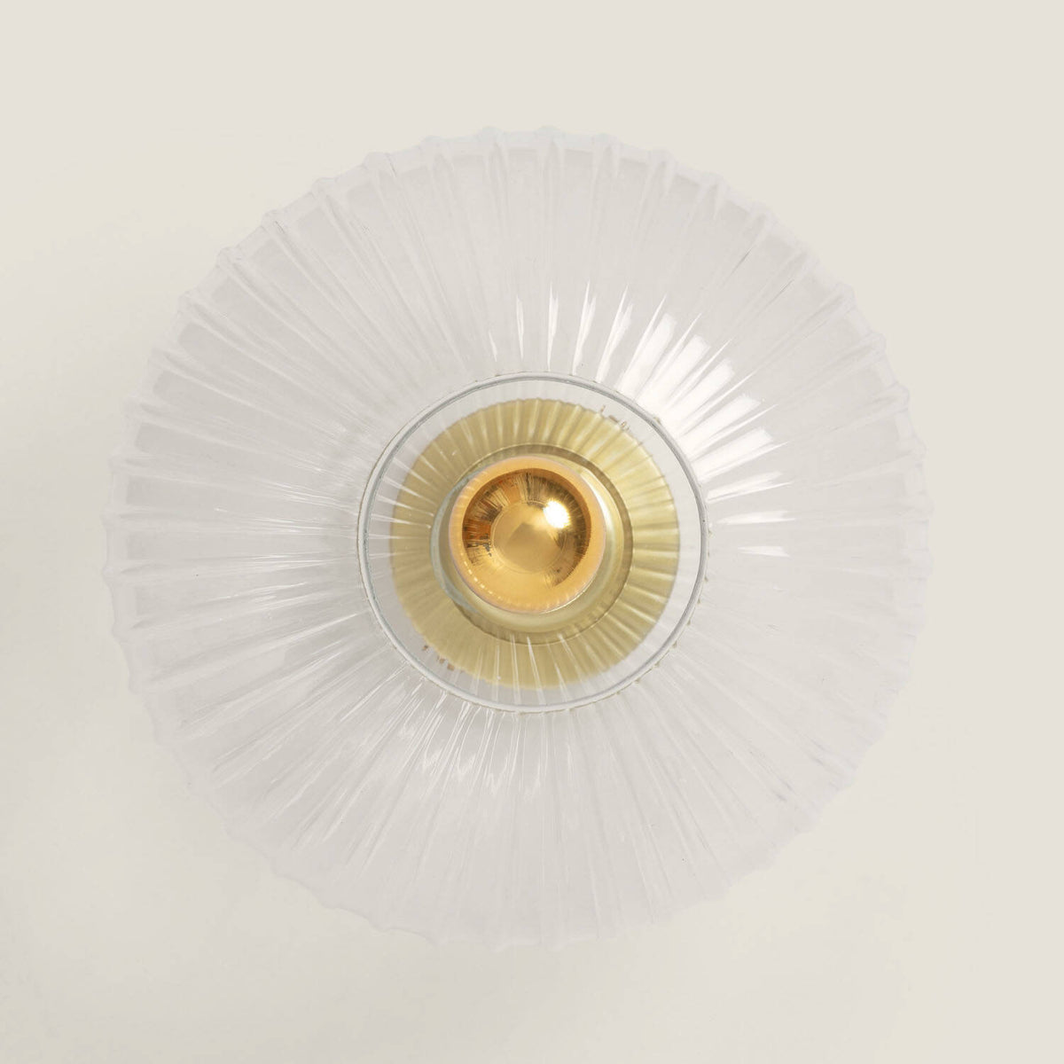 Plafón Metal y Cristal Prometeo