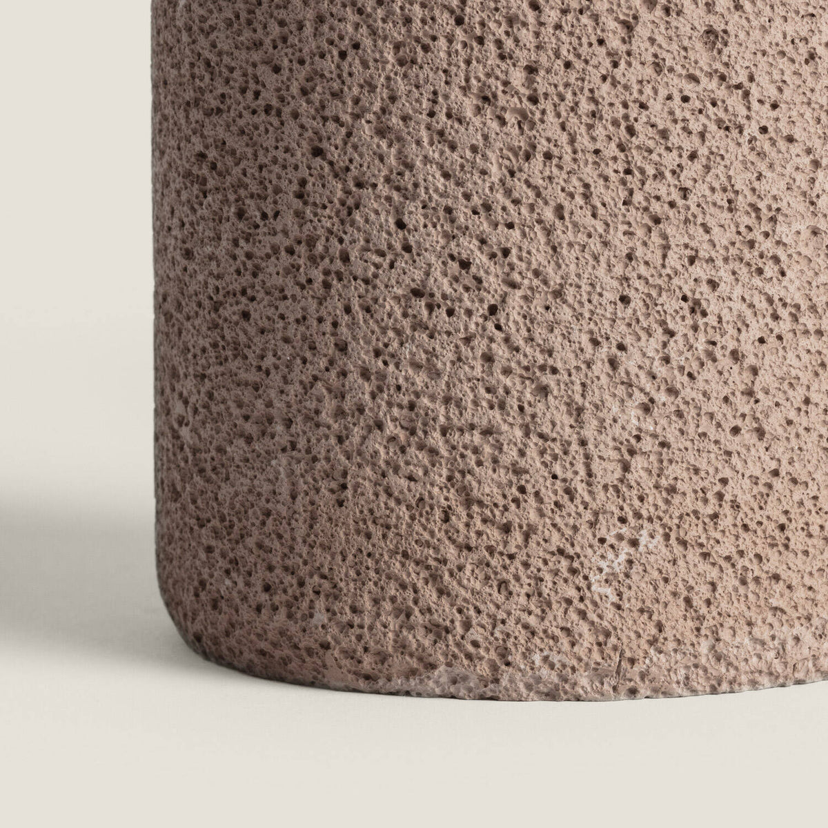 Set de 2 velas LED de Cera y Cemento Exterior Orena