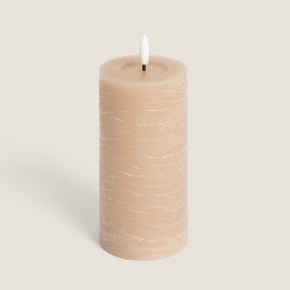 Set de 3 Velas LED de Cera Cilíndricas Amara