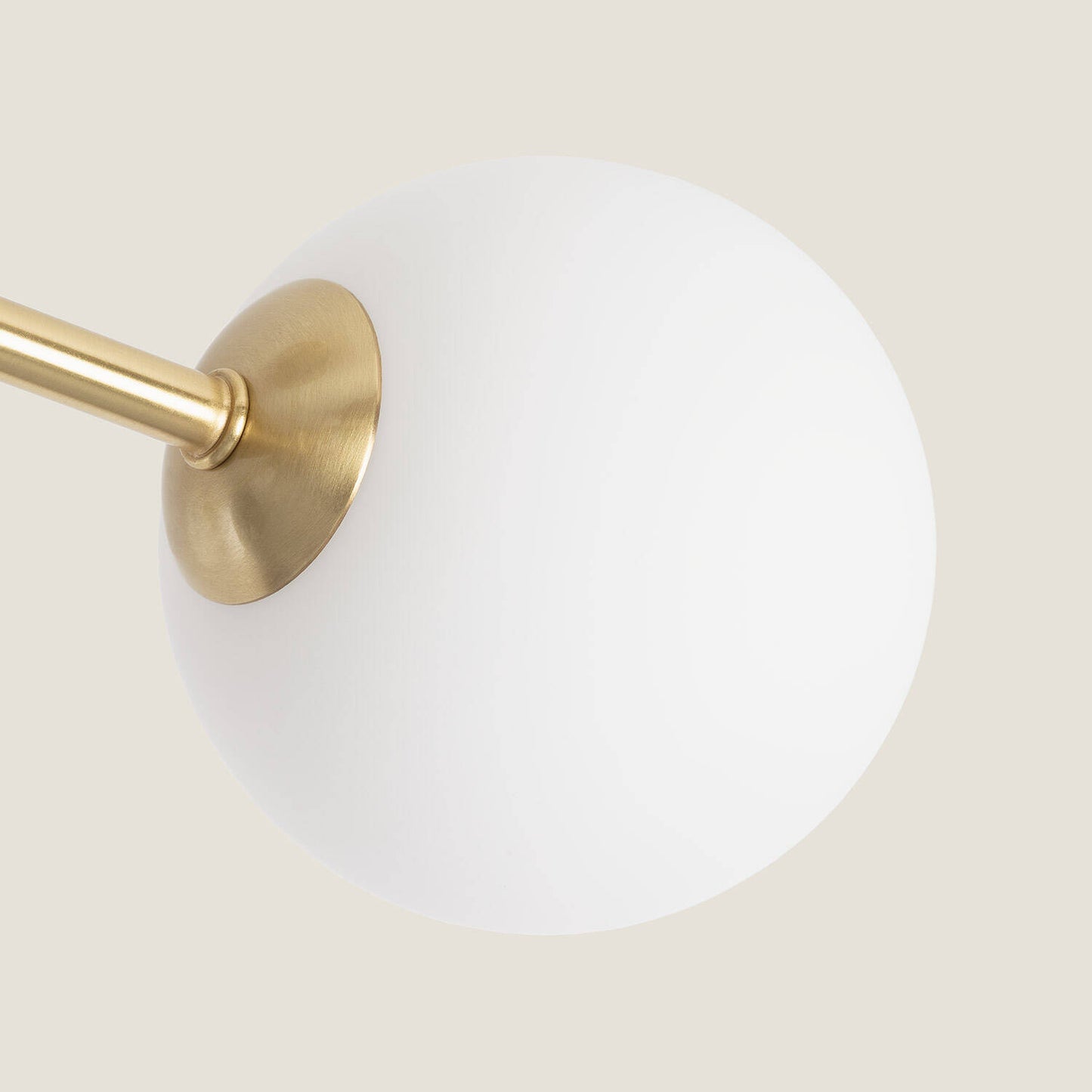 Lámpara de Techo Metal y Cristal Moonlight Brass 5 Focos