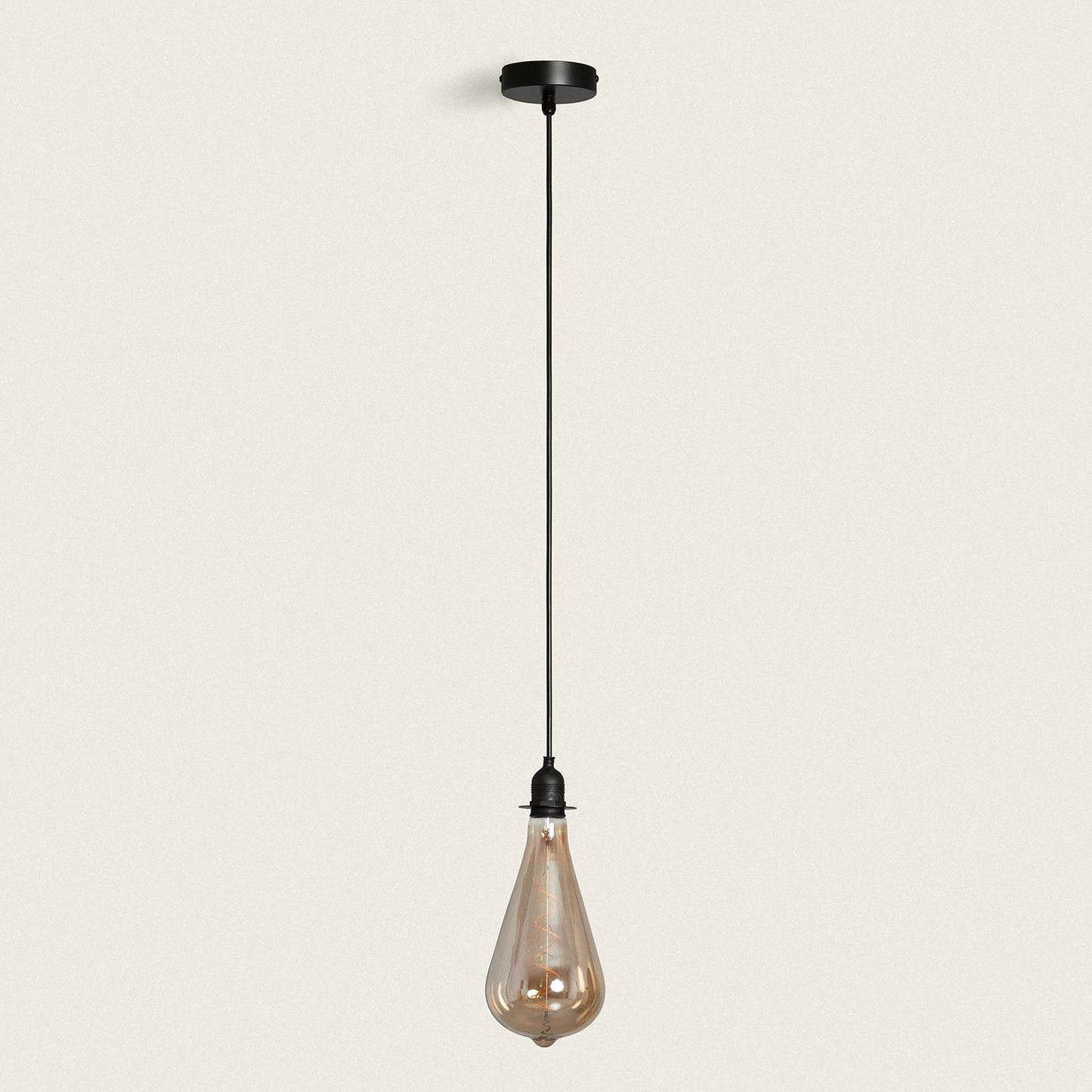 Lámpara Colgante Exterior con Cable PVC