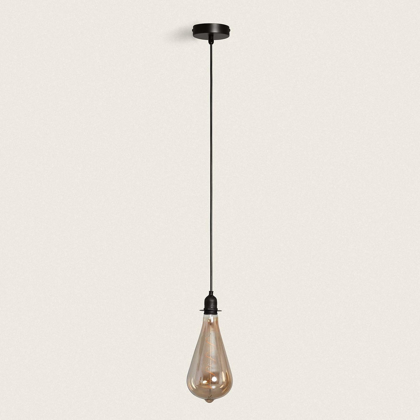 Lámpara Colgante Exterior con Cable PVC