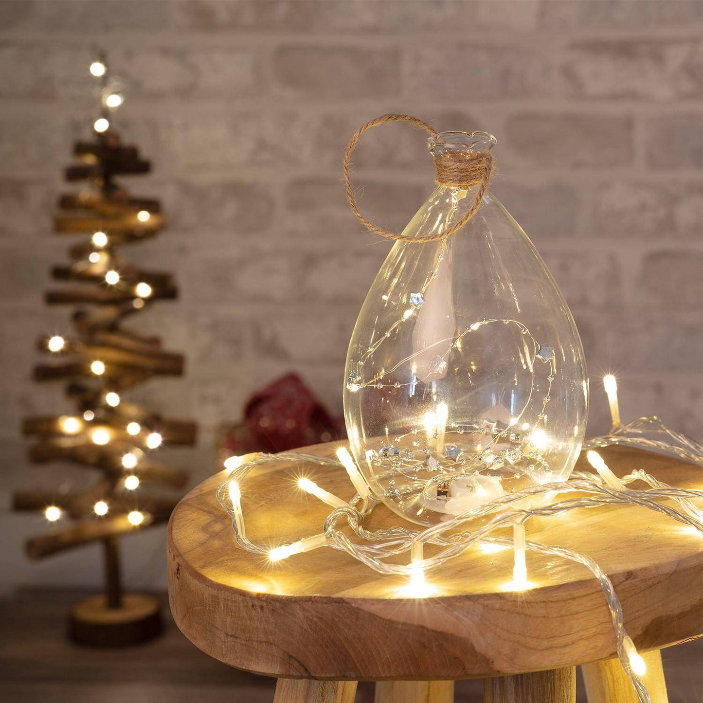 Tarro de Cristal LED Botero
