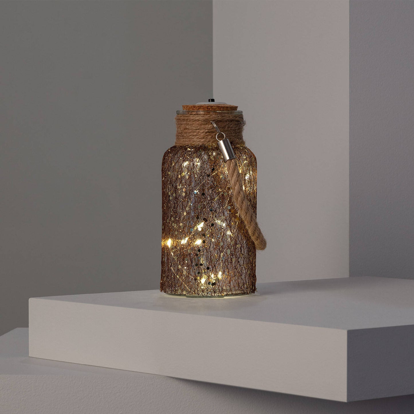 Tarro de Cristal LED Firefly
