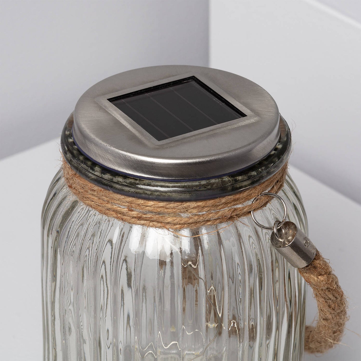 Tarro de Cristal LED Portátil Solar Winy