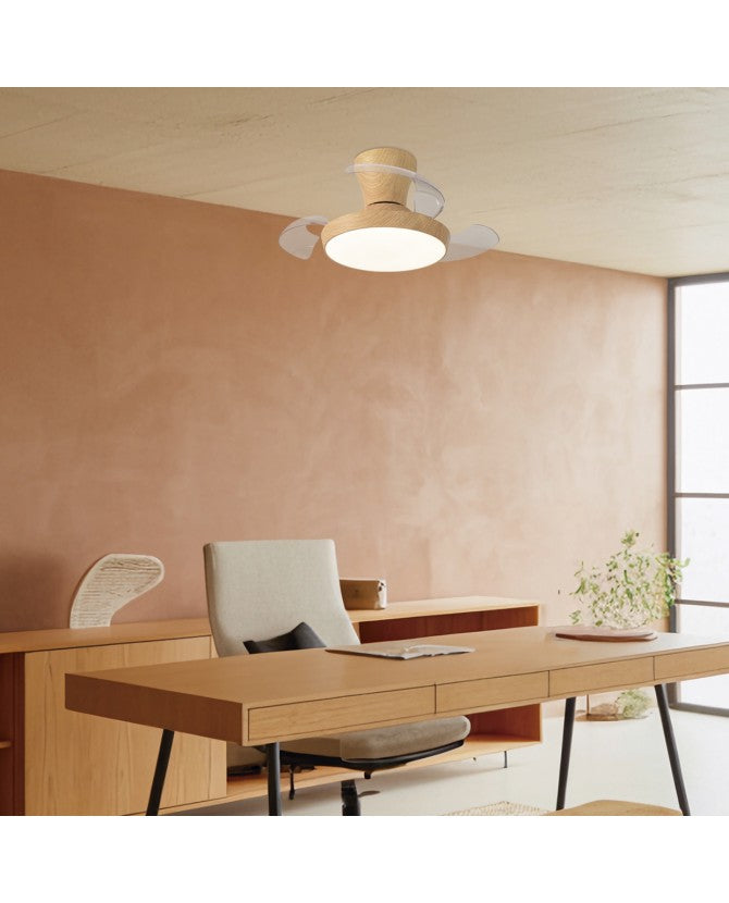 Ventilador de Techo LED CABRIO Blanco Ø30cm