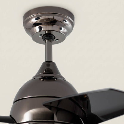 Ventilador de Techo LED Negro 66cm Modern