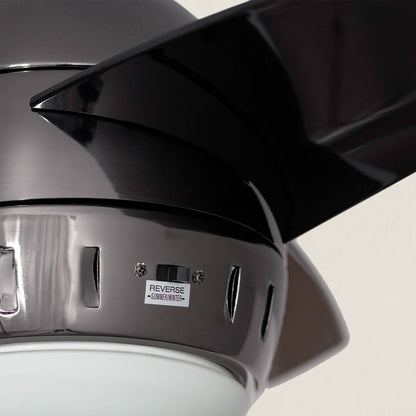 Ventilador de Techo LED Negro 66cm Modern