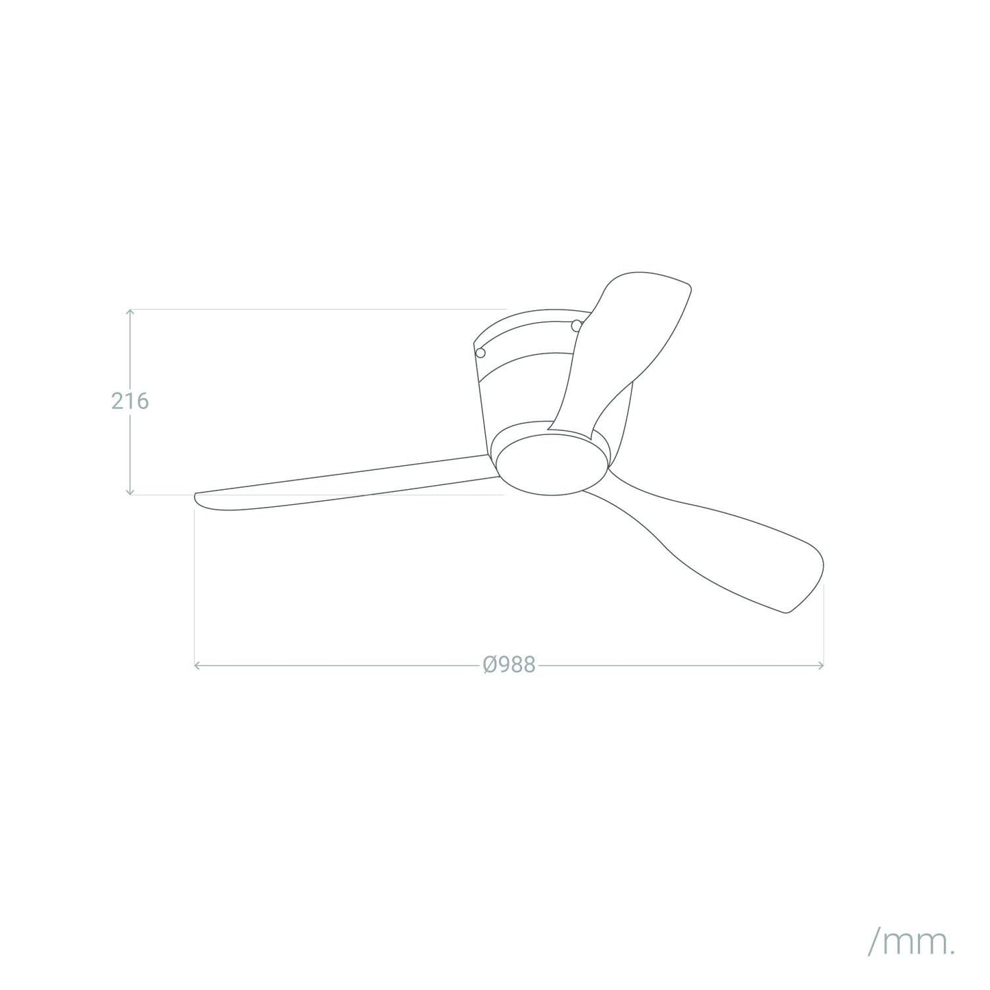 Ventilador de Techo Silencioso Bora Blanco 98.8cm Motor DC LEDS-C4 30-7973-14-F9