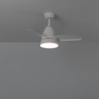 Ventilador de Techo Silencioso Industrial Blanco 91cm Motor DC