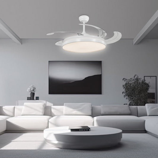Ventilador de Techo LED HENRY XXL Blanco Ø60cm